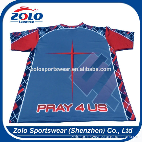 Custom Sublimation Lacrosse Shooter Shirts for Lacrosse Club